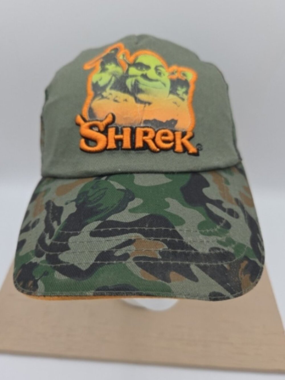 DreamWorks Shrek the Third Camo Hat – Embroidered Promo Cap
